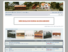 Tablet Screenshot of modelltag.se